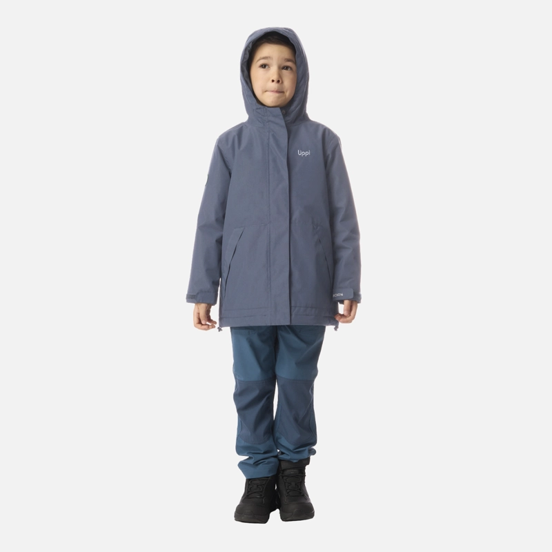 CHAQUETA NIÑO COLD PLACE B-DRY HOODY JACKET AZUL PIEDRA LIPPI I26 - 5