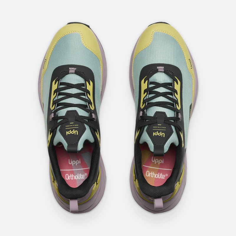 ZAPATILLA MUJER KRONOS TURQUESA / VERDE PISTACHO LIPPI V26 - 6