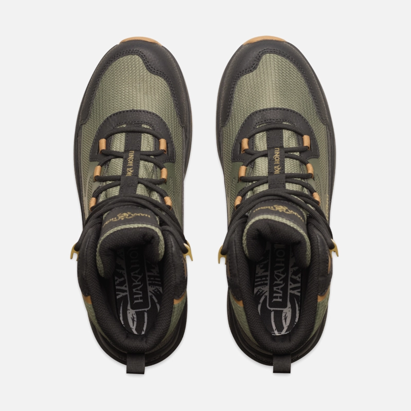 BOTIN HOMBRE RUTA VERDE / NEGRO HAKA HONU I26 - 5
