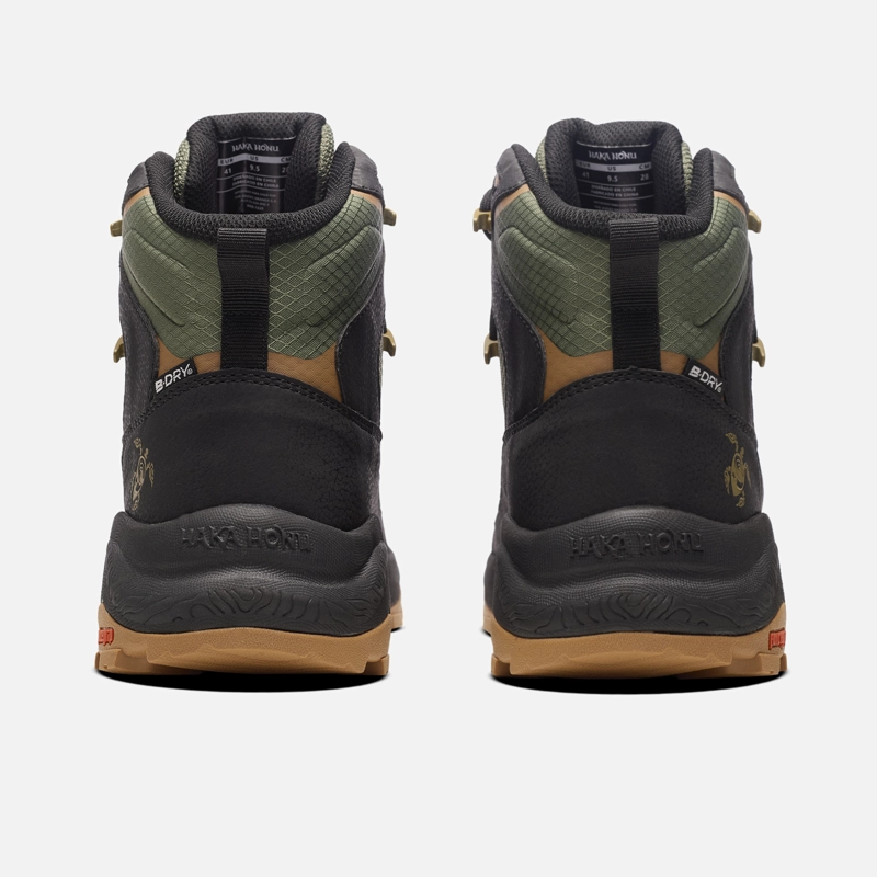 BOTIN HOMBRE RUTA VERDE / NEGRO HAKA HONU I26 - 6