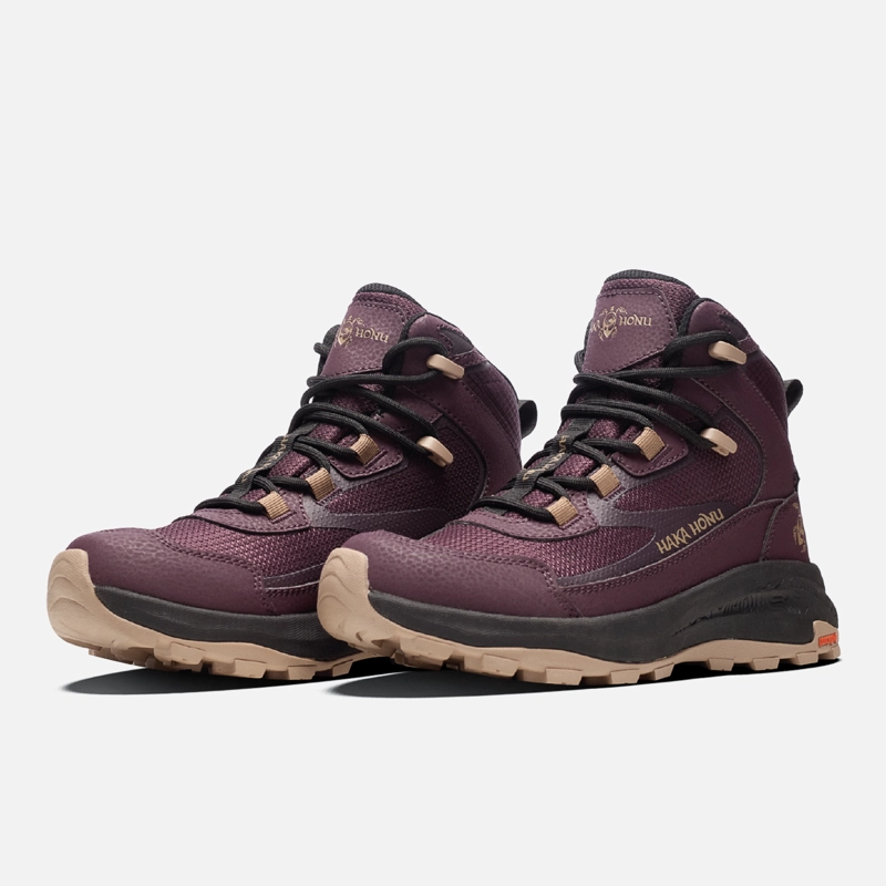 BOTIN MUJER RUTA MORADO HAKA HONU - 4
