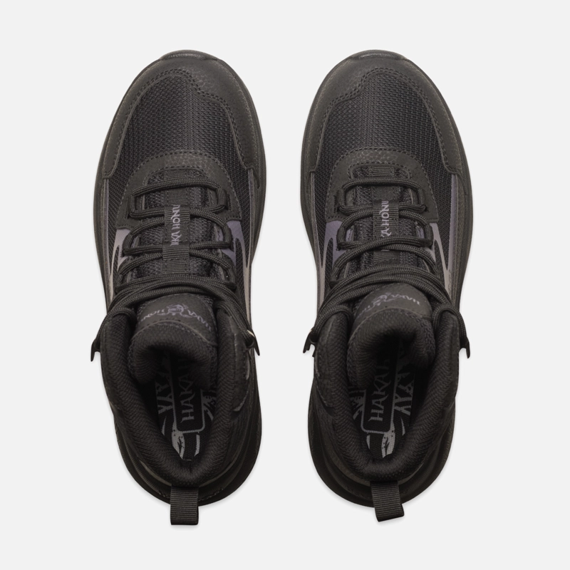 BOTIN MUJER RUTA NEGRO MORADO HAKA HONU I26 - 5