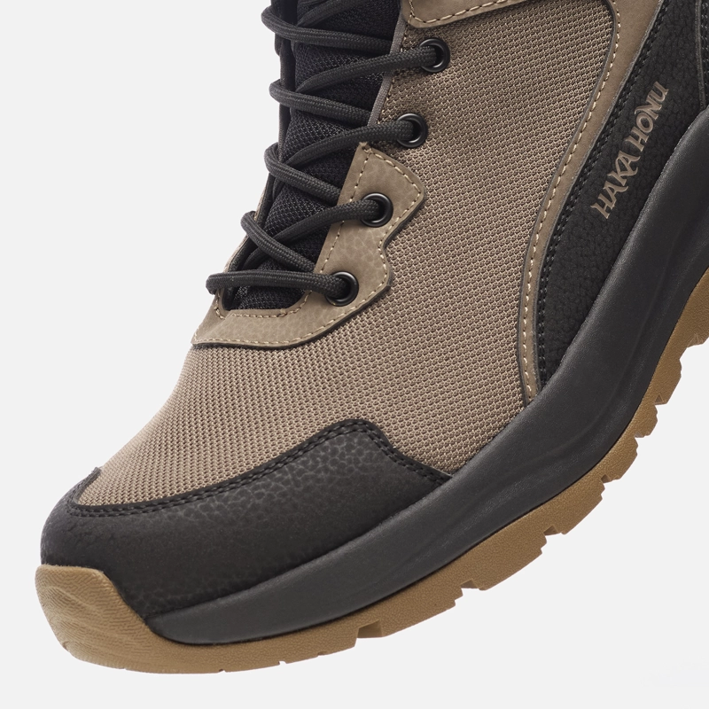 BOTIN HOMBRE CORDAL BEIGE / NEGRO HAKA HONU I26 - 7