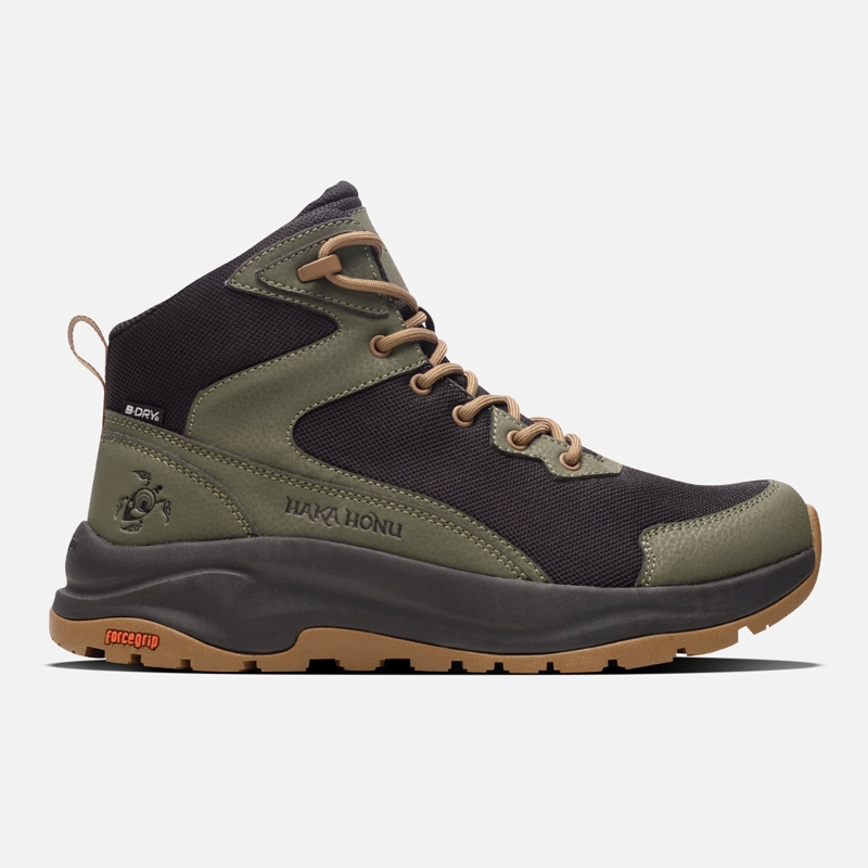 BOTIN HOMBRE CORDAL NEGRO / VERDE HAKA HONU I26 - 1