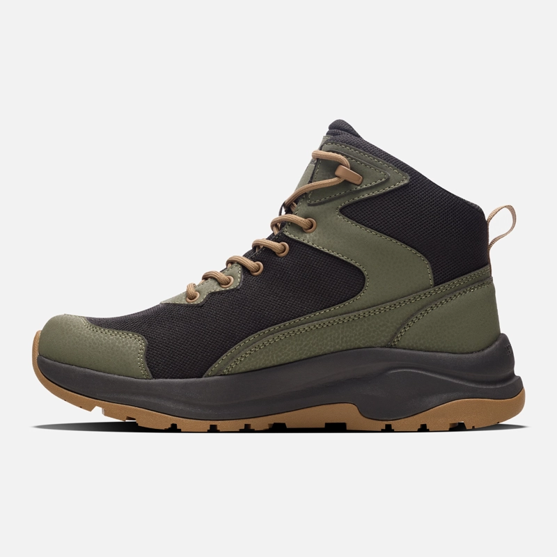 BOTIN HOMBRE CORDAL NEGRO / VERDE HAKA HONU I26 - 2