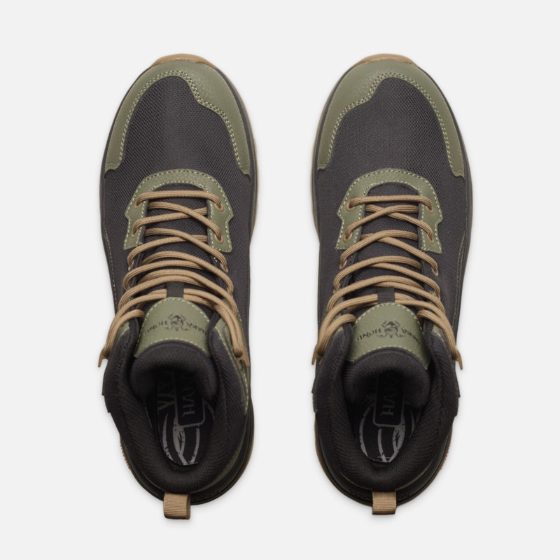 BOTIN HOMBRE CORDAL NEGRO / VERDE HAKA HONU I26 - 6