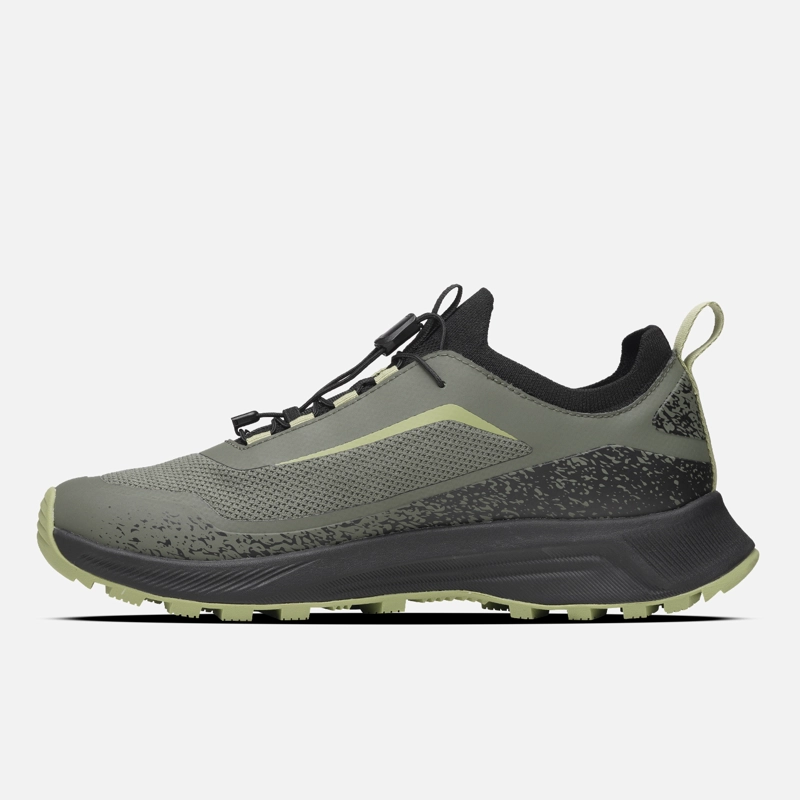 ZAPATILLA HOMBRE LIGHT KNIT NEGRO / VERDE LIPPI I26 - 2