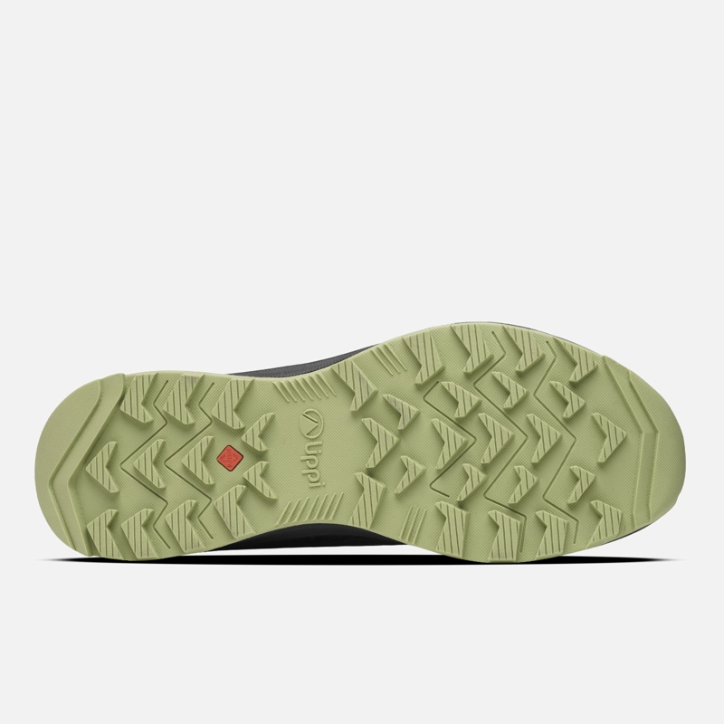 ZAPATILLA HOMBRE LIGHT KNIT NEGRO / VERDE LIPPI I26 - 3