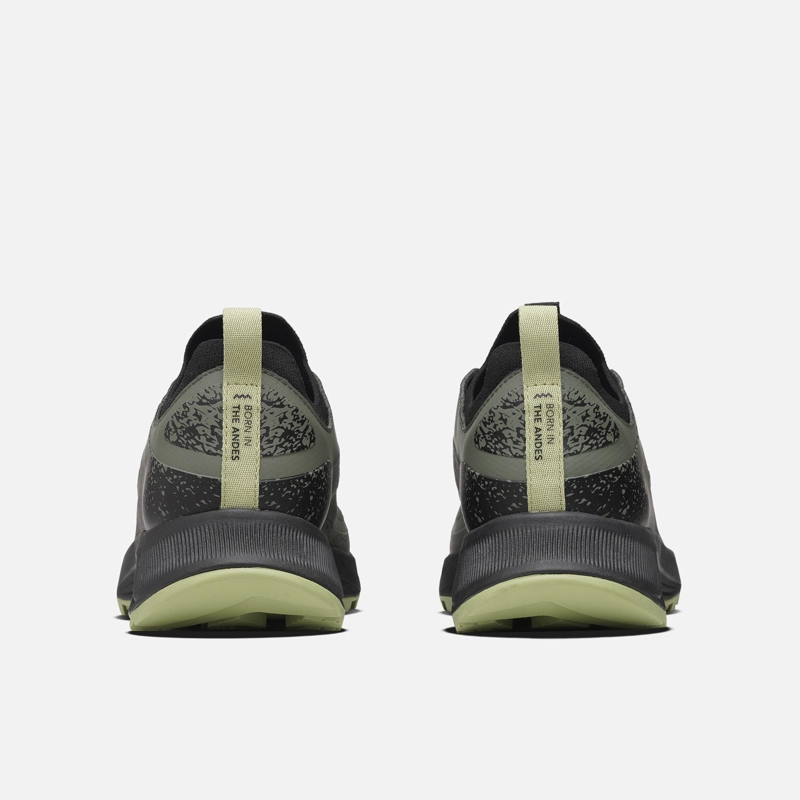 ZAPATILLA HOMBRE LIGHT KNIT NEGRO / VERDE LIPPI I26 - 5
