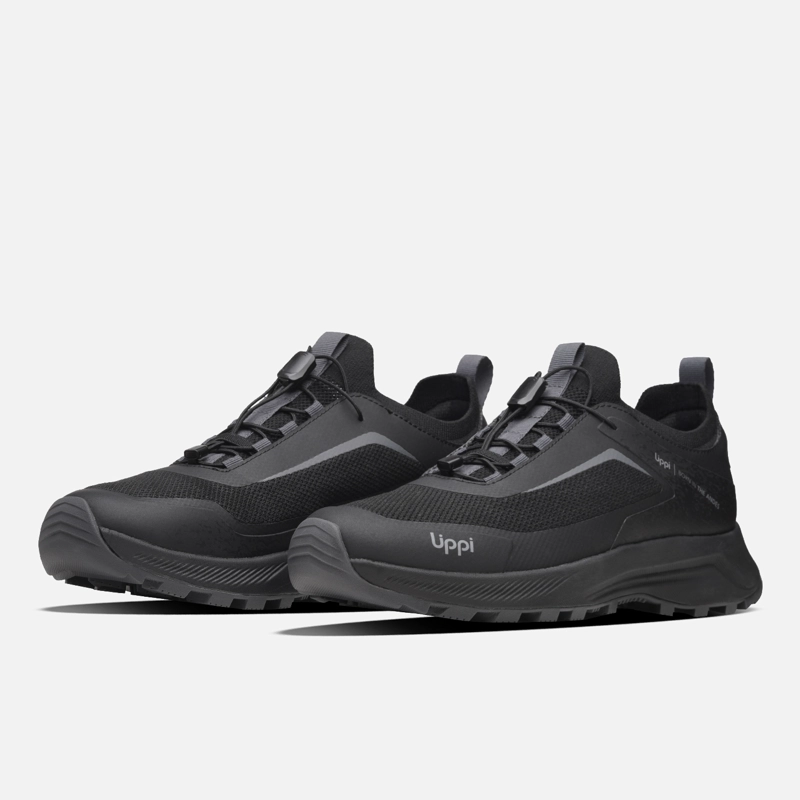 ZAPATILLA HOMBRE LIGHT KNIT NEGRO LIPPI I26 - 4