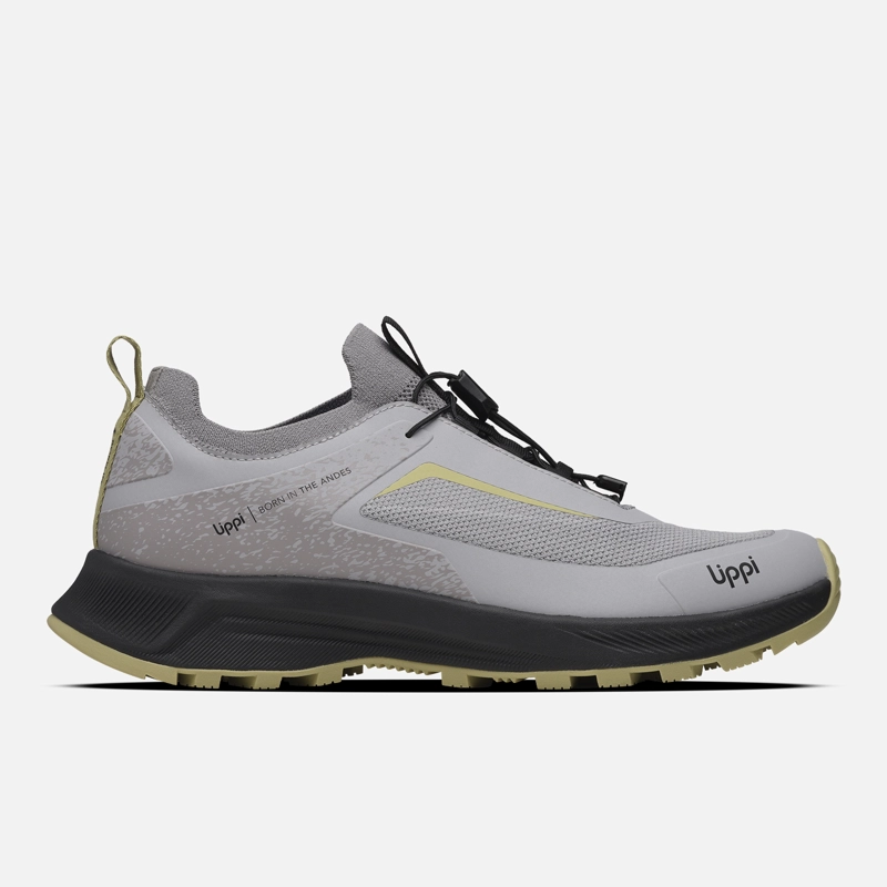 ZAPATILLA HOMBRE LIGHT KNIT GRIS / AMARILLO LIPPI I26 - 1