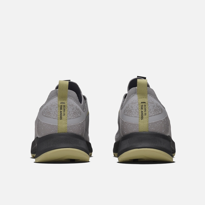 ZAPATILLA HOMBRE LIGHT KNIT GRIS / AMARILLO LIPPI I26 - 5