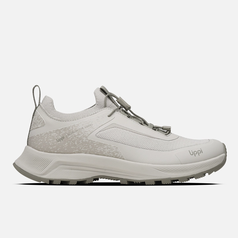 ZAPATILLA MUJER LIGHT KNIT GRIS CLARO LIPPI I26 - 1
