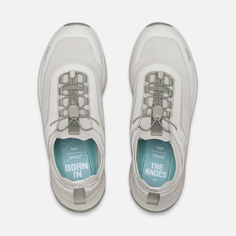 ZAPATILLA MUJER LIGHT KNIT GRIS CLARO LIPPI I26 - 6