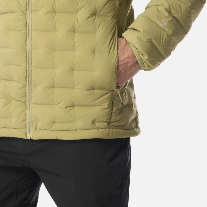 CHAQUETA HOMBRE ULTIMATE STRETCH DOWN HOODY JACKET VERDE LIPPI I26 - 5