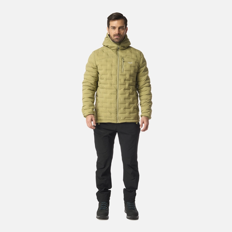 CHAQUETA HOMBRE ULTIMATE STRETCH DOWN HOODY JACKET VERDE LIPPI I26 - 7