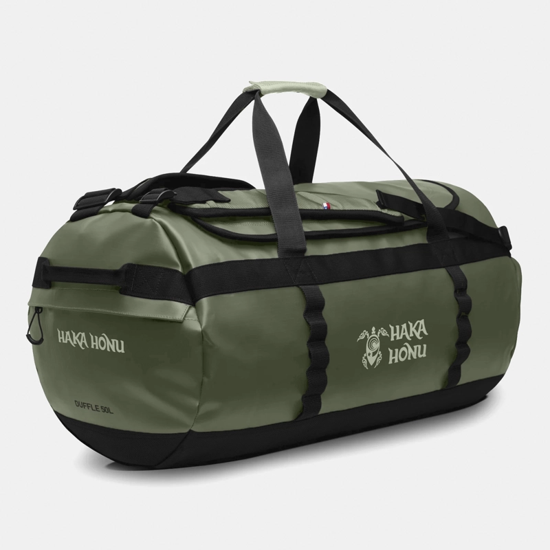 BOLSO  DUFFLE 50L VERDE MILITAR HAKA HONU I26 - 2