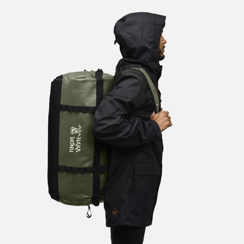 BOLSO  DUFFLE 50L VERDE MILITAR HAKA HONU I26 - 6