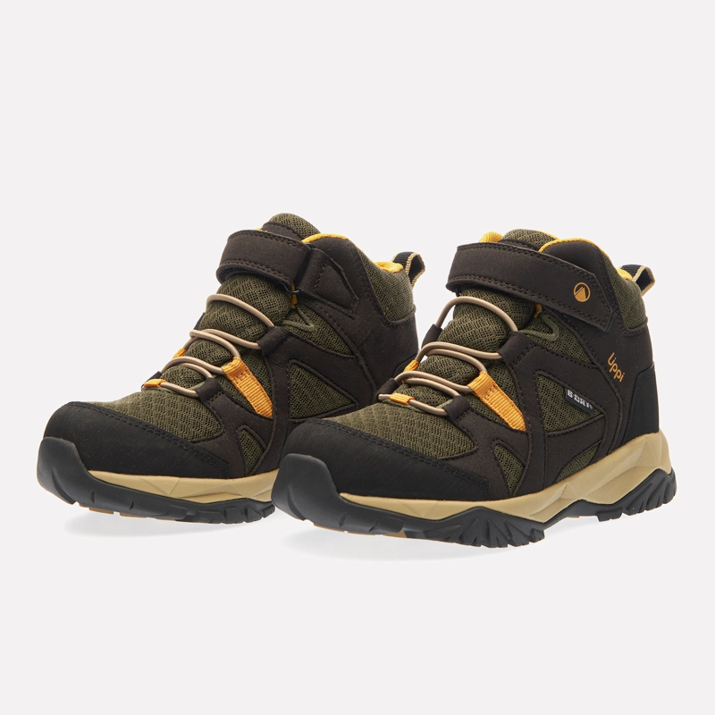 BOTIN NIÑO TELLUS MID KIDS VERDE / NEGRO LIPPI I26 - 4