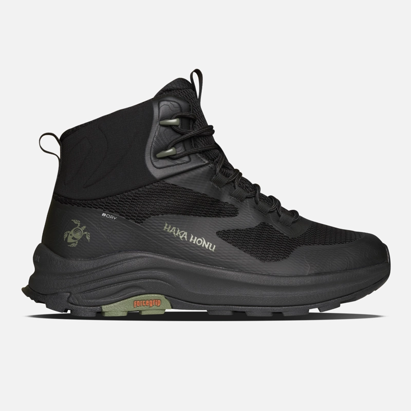 ZAPATILLA HOMBRE HUILLIN ALTO NEGRO HAKA HONU I26 - 1