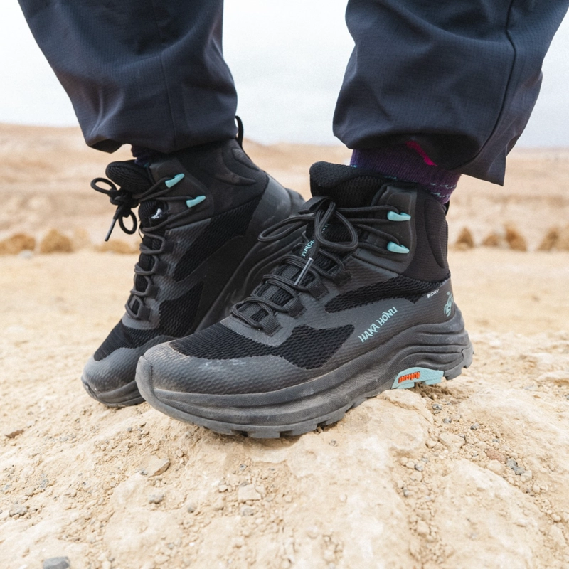 ZAPATILLA MUJER HUILLIN ALTO NEGRO HAKA HONU I26 - 9