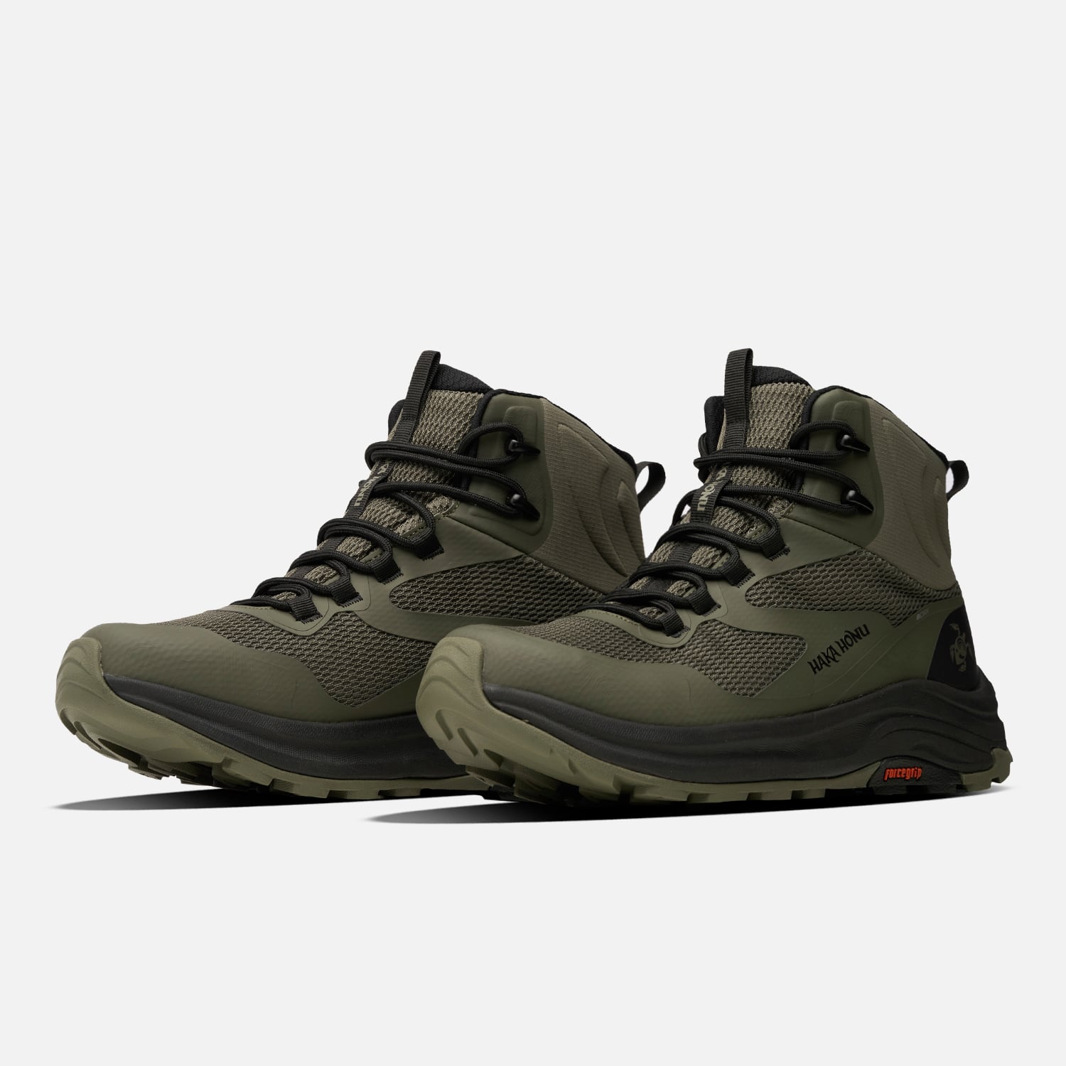 ZAPATILLA HOMBRE HUILLIN ALTO VERDE MILITAR HAKA HONU I26 - 4