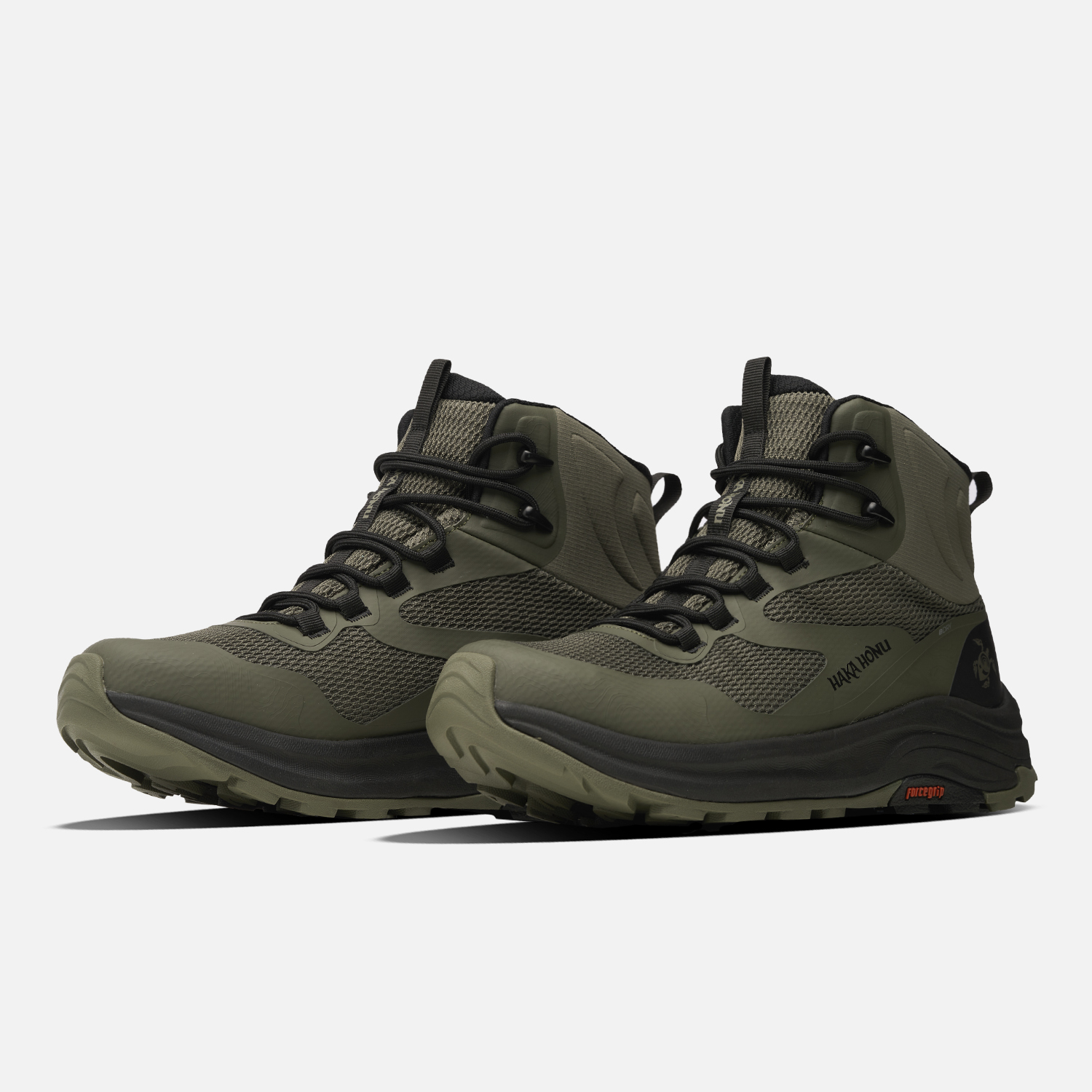 ZAPATILLA HOMBRE HUILLIN ALTO VERDE MILITAR HAKA HONU I26 - 4
