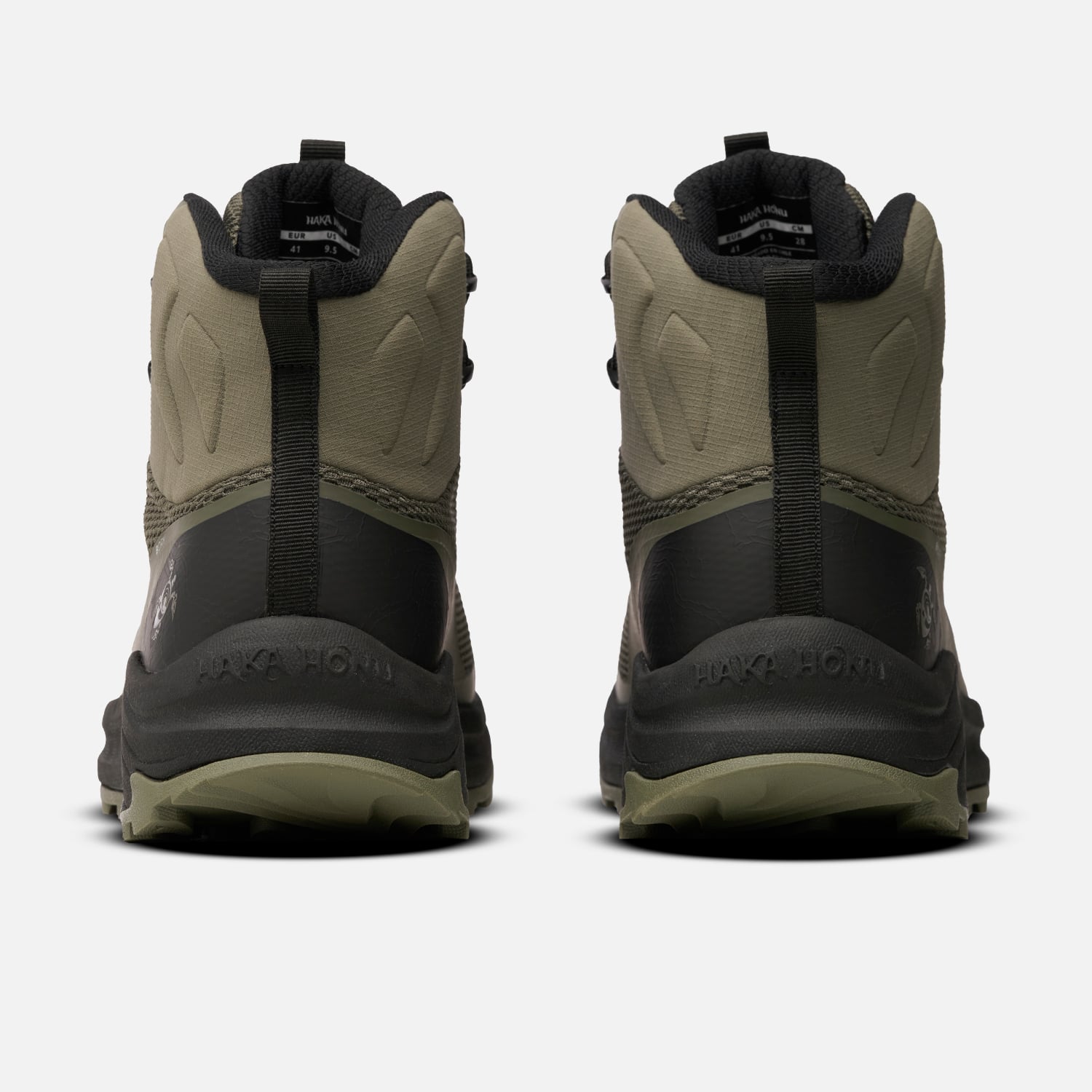 ZAPATILLA HOMBRE HUILLIN ALTO VERDE MILITAR HAKA HONU I26 - 5
