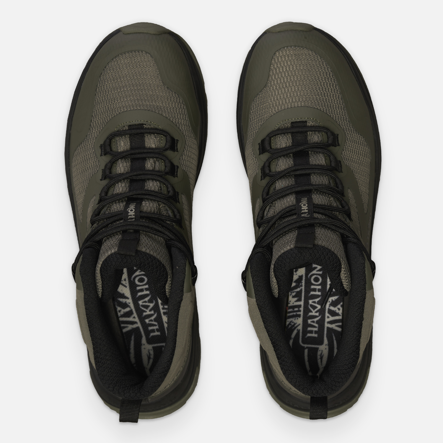ZAPATILLA HOMBRE HUILLIN ALTO VERDE MILITAR HAKA HONU I26 - 6