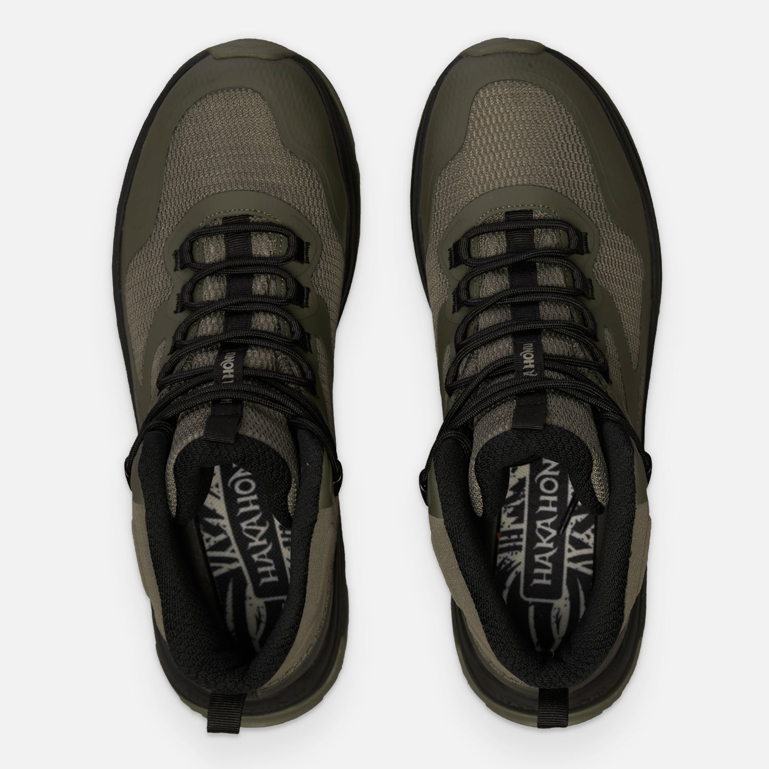 ZAPATILLA HOMBRE HUILLIN ALTO VERDE MILITAR HAKA HONU I26 - 6