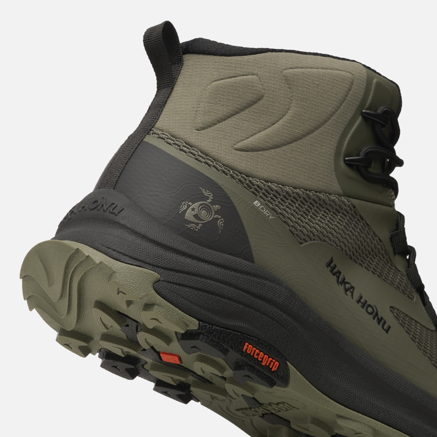 ZAPATILLA HOMBRE HUILLIN ALTO VERDE MILITAR HAKA HONU I26 - 8