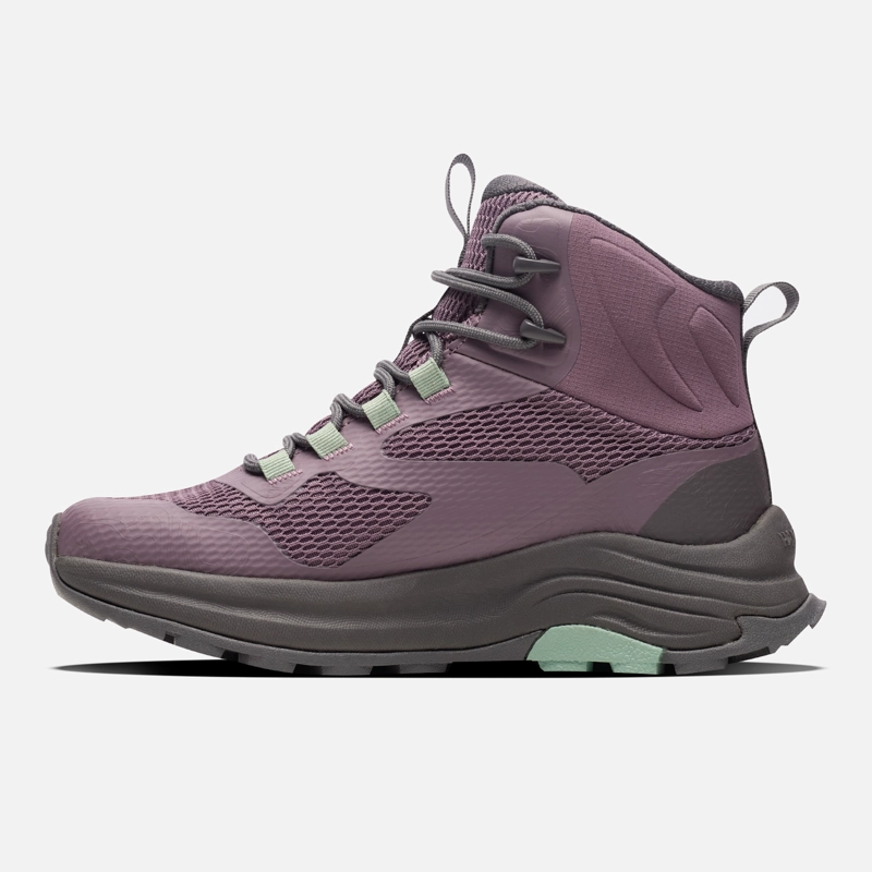 ZAPATILLA MUJER HUILLIN ALTO MORADO / VERDE AGUA HAKA HONU I26 - 2