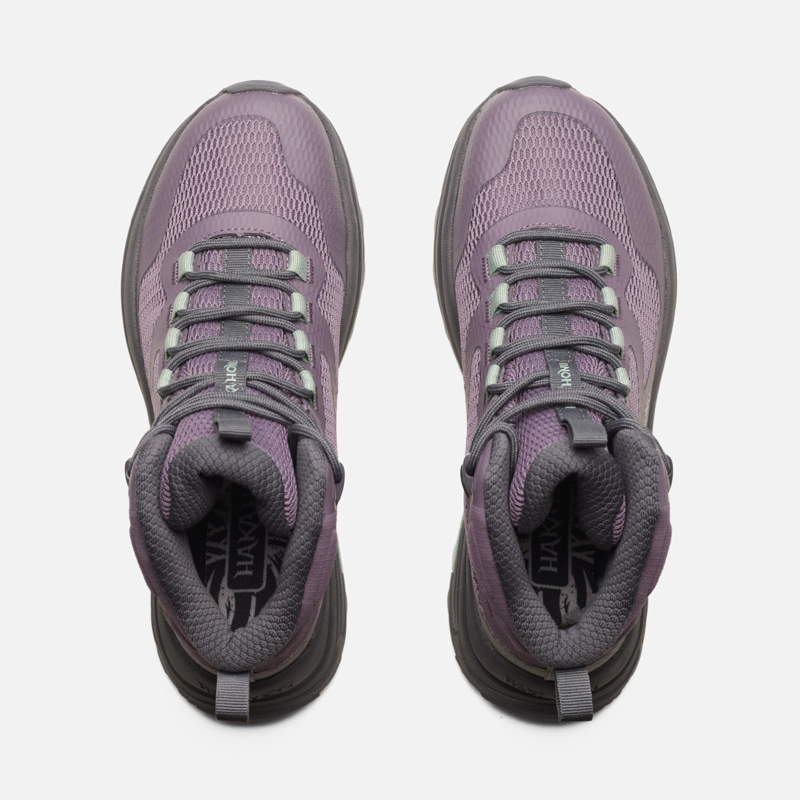 ZAPATILLA MUJER HUILLIN ALTO MORADO / VERDE AGUA HAKA HONU I26 - 6