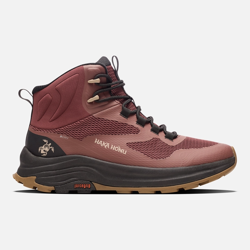 ZAPATILLA HOMBRE HUILLIN ALTO VINO HAKA HONU I26 - 1