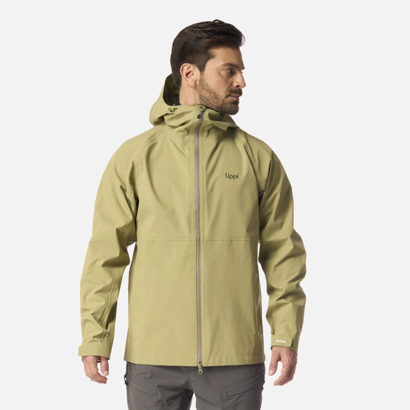 CHAQUETA HOMBRE ALPINE B-DRY HOODY JACKET VERDE LIPPI I26 - 1