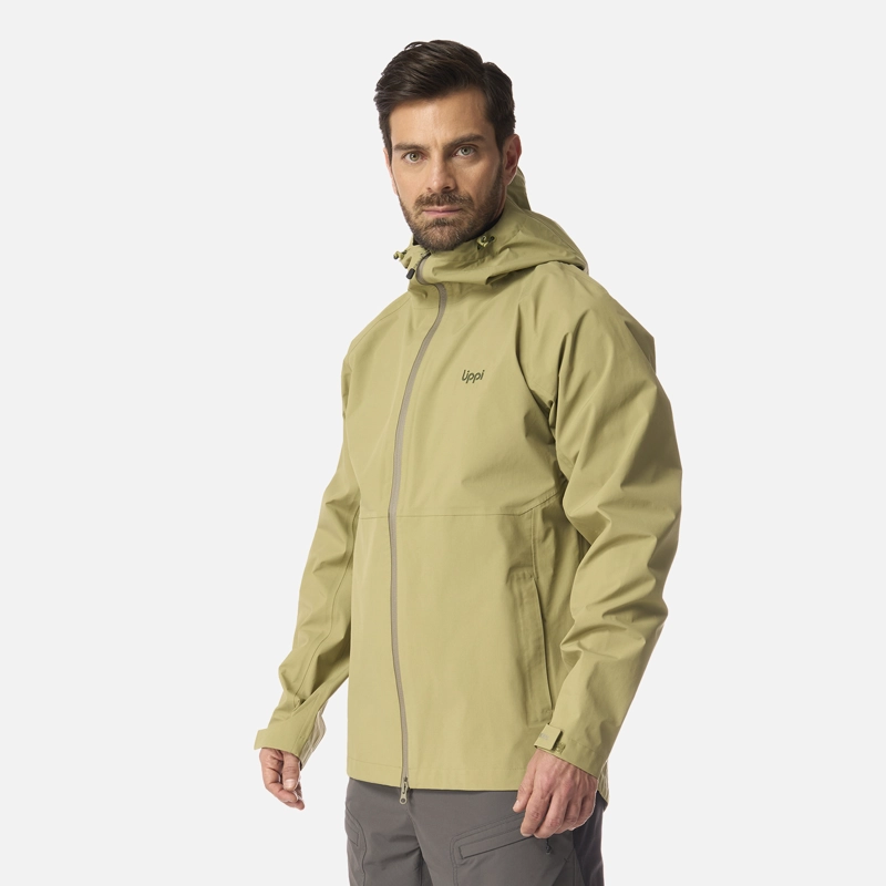CHAQUETA HOMBRE ALPINE B-DRY HOODY JACKET VERDE LIPPI I26 - 2