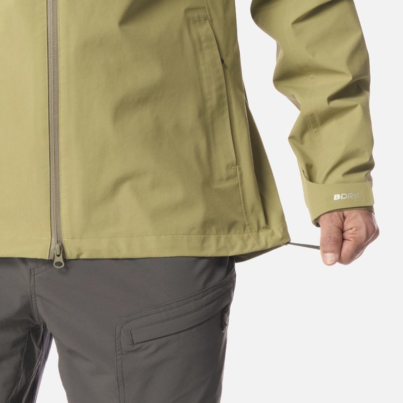 CHAQUETA HOMBRE ALPINE B-DRY HOODY JACKET VERDE LIPPI I26 - 7