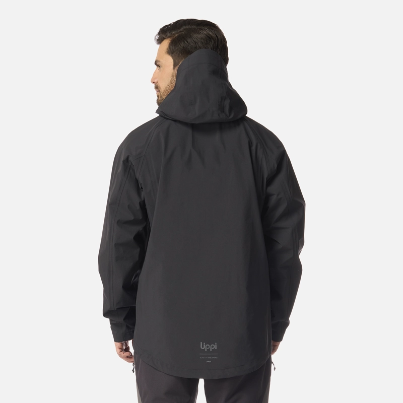 CHAQUETA HOMBRE ALPINE B-DRY HOODY JACKET NEGRO LIPPI I26 - 3