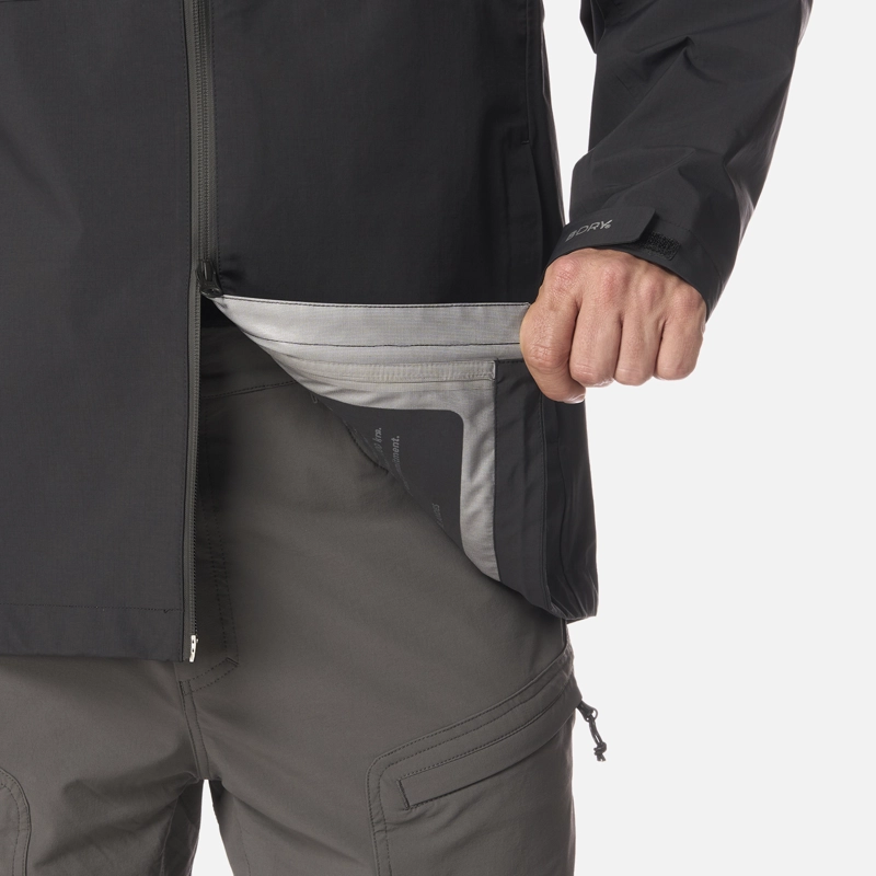 CHAQUETA HOMBRE ALPINE B-DRY HOODY JACKET NEGRO LIPPI I26 - 9