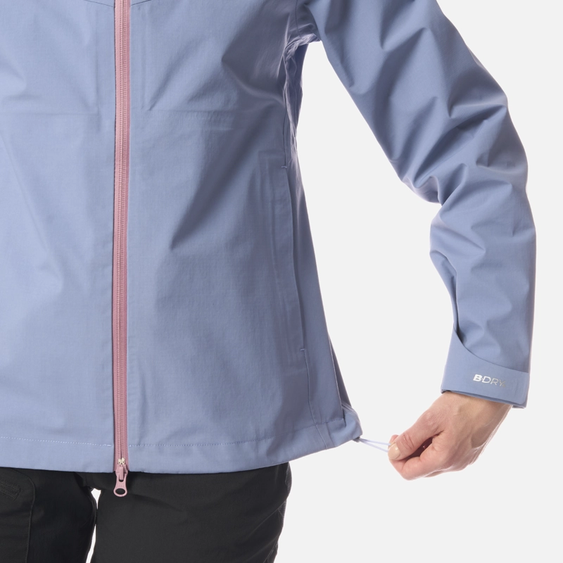 CHAQUETA MUJER ALPINE B-DRY HOODY JACKET AZUL PIEDRA LIPPI - 7