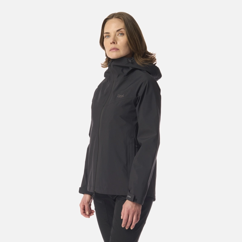 CHAQUETA MUJER ALPINE B-DRY HOODY JACKET NEGRO LIPPI I26 - 2