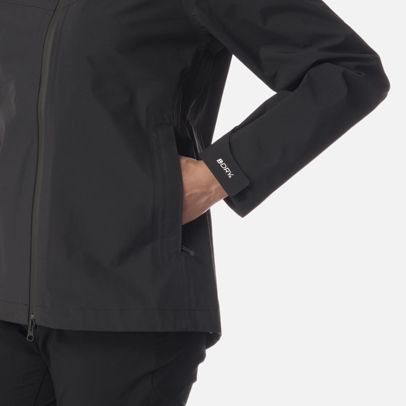 CHAQUETA MUJER ALPINE B-DRY HOODY JACKET NEGRO LIPPI I26 - 6
