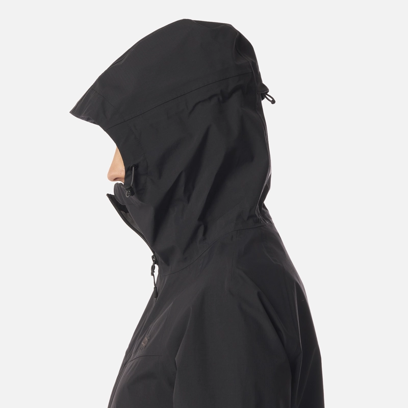 CHAQUETA MUJER ALPINE B-DRY HOODY JACKET NEGRO LIPPI I26 - 8