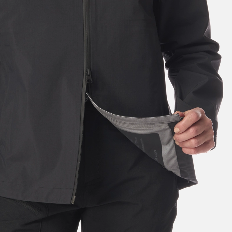 CHAQUETA MUJER ALPINE B-DRY HOODY JACKET NEGRO LIPPI I26 - 9