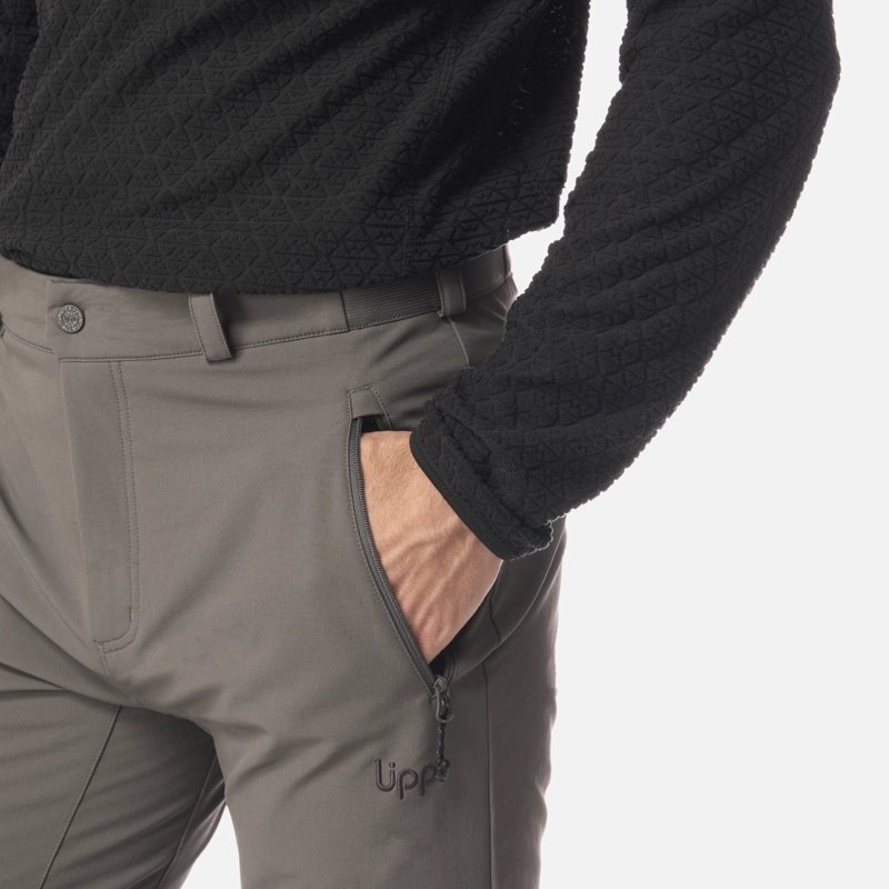 PANTALON HOMBRE SHELTER SOFTSHELL PANTS GRIS MEDIO LIPPI I26 - 4
