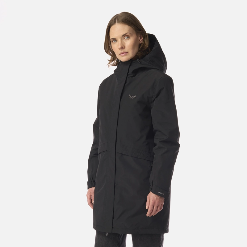 CHAQUETA MUJER MOUNTAINS LIVE B-DRY DOWN LONG JACKET NEGRO LIPPI I26 - 2