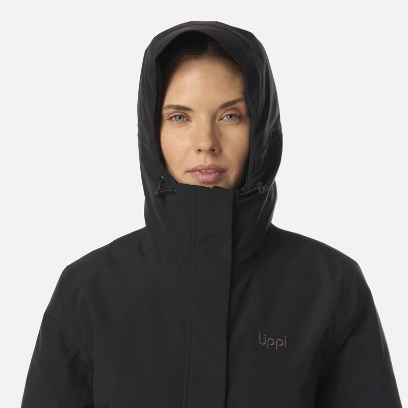 CHAQUETA MUJER MOUNTAINS LIVE B-DRY DOWN LONG JACKET NEGRO LIPPI I26 - 4