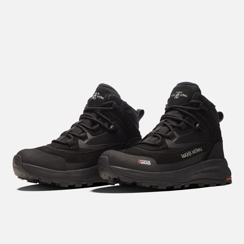 BOTIN MUJER FARELLON NEGRO HAKA HONU I26 - 4