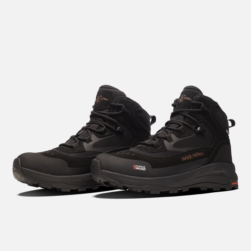 BOTIN HOMBRE FARELLON NEGRO HAKA HONU I26 - 4