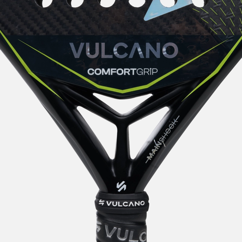 PALA MAINSHOCK PADEL RACKET NEGRO VULCANO - 5